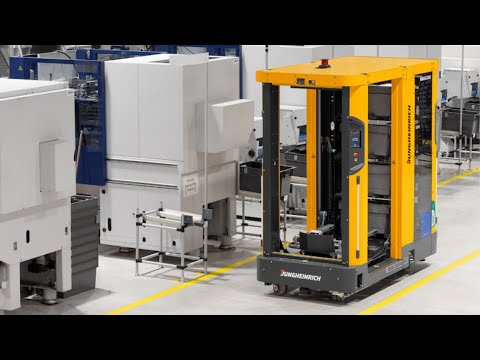 Logistics robot SOTO by Magazino supports material flow in the injection moulding production of WAGO