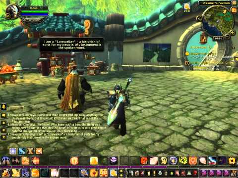 A Visit with Lorewalker Cho quest World of Warcraft