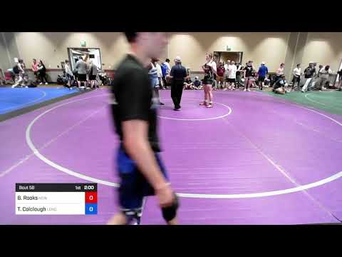 195 Lbs Rr Rnd 1 - Brett Rooks, New York Vs Tyler Colclough, Long Beach Wrestling Club C606