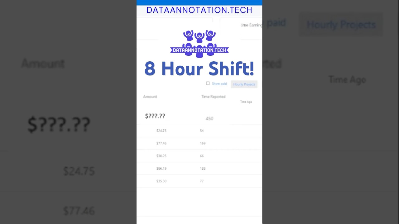 8 HOUR Shift On DataAnnotation.tech Paid Me This Much?! #sidehustle #workfromhome #workfromanywhere