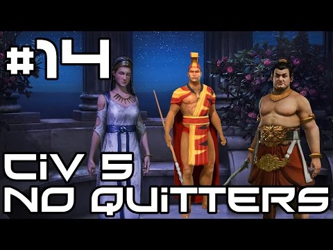 Civ 5 No Quitters Multiplayer - More War! #14