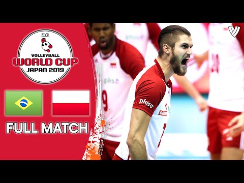 Brazil 🆚 Poland - Full Match | Men’s Volleyball World Cup 2019