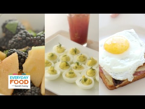 4 Best Brunch Dishes - Everyday Food with Sarah Carey