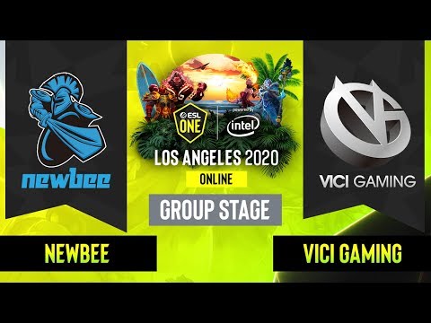 Dota2 - Newbee vs. Vici Gaming - Game 1 - Group Stage - CN - ESL One Los Angeles