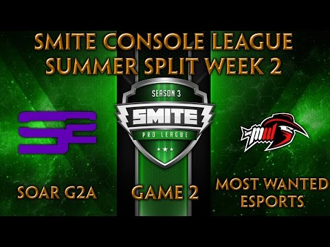 SCL Summer Split Week 2 - SoaR G2A vs. Most Wanted Esports (Game 2)