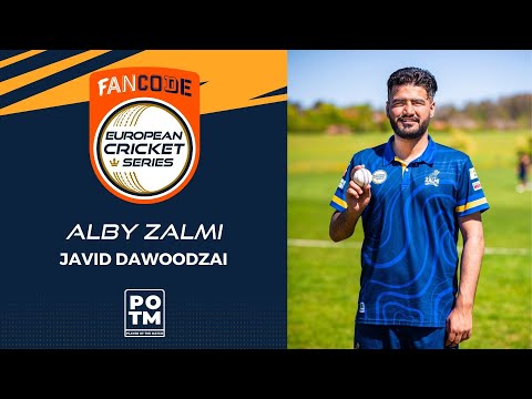 POTM: J.Dawoodzai - IND vs ALZ | Highlights | FanCode ECS Stockholm, Sweden Day 3 | ECS22.202