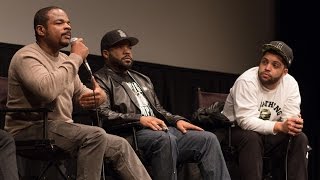 Ice Cube, F. Gary Gray, and O&#39;Shea Jackson Jr. | Straight Outta Compton&#39; Q&amp;A