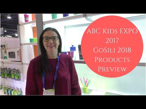 New! GoSili sippy cups and coffee mug - ABC Kids Expo 2017