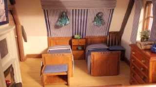 preview picture of video 'Abbotsford Lodge 24th Scale Dolls House Miniature'