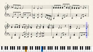 ようこそジャパリパークへ どうぶつビスケッツ Ppp アニメ けものフレンズ 原曲key F固定ド読み ドレミで歌う楽譜 コード付き تحميل اغاني مجانا