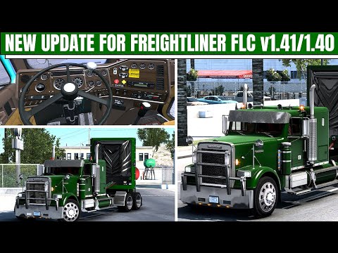 ✅ American Truck Simulator | NEW UPDATE FOR  1988 Freightliner FLC  [ATS 1.41/1.40]
