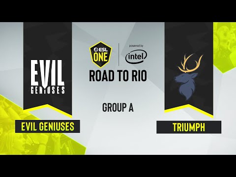 CS:GO - Triumph vs. Evil Geniuses [Nuke] Map 2 - ESL One Road to Rio - Group A - NA