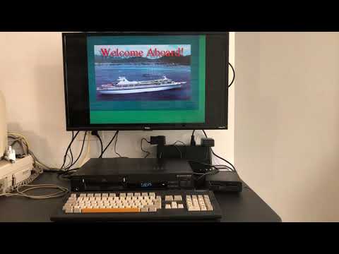 Commodore CDTV Royal Caribbean Demo