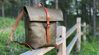 Leather Rucksack? You’ll Be Surprised How Simple It Is! (FREE Pattern & Tutorial)