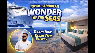 Room Tour Royal Caribbean | Wonder of the Seas | Oceanview Balcony Stateroom