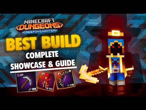 Suev - The Absolute Best Build in Minecraft Dungeons Creeping Winter - A Complete Showcase & Guide