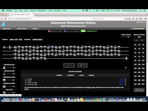 BEST FREE ONLINE METRONOME EVER!