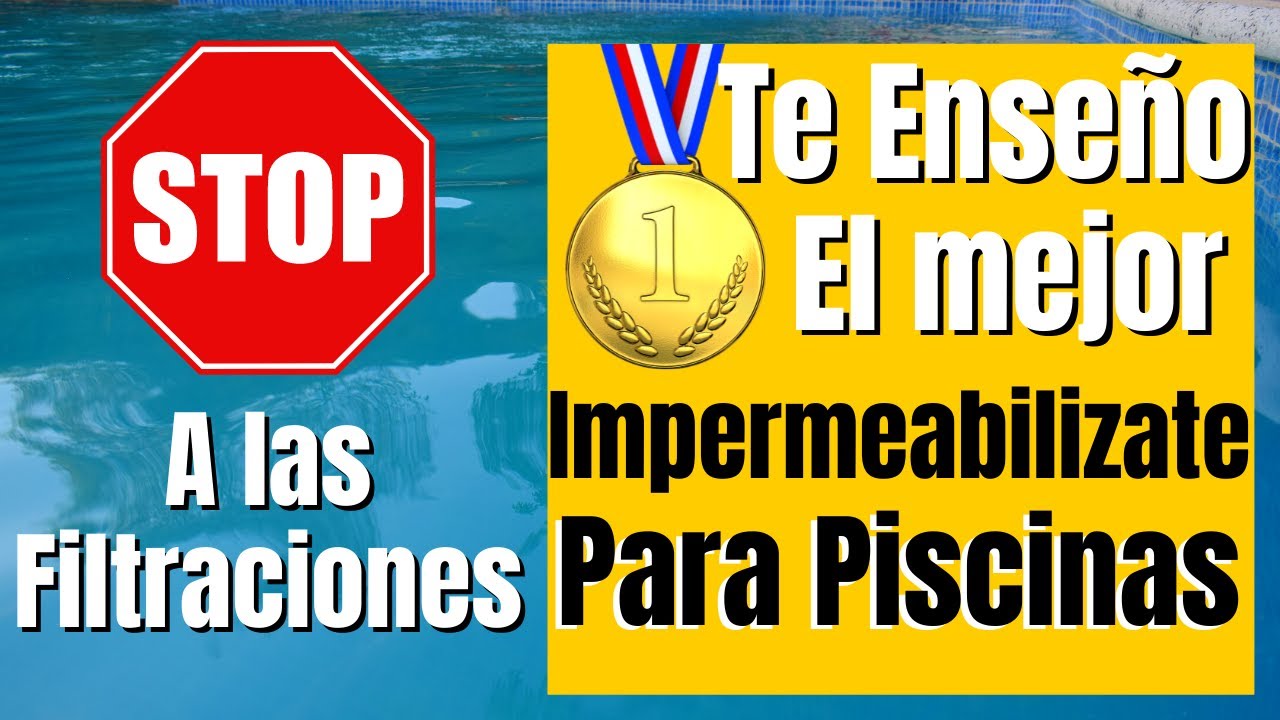 🥇EL MEJOR IMPERMEABILIZANTE para tu Piscina👉Solución en 5 Días Con GARANTIA🤓👈