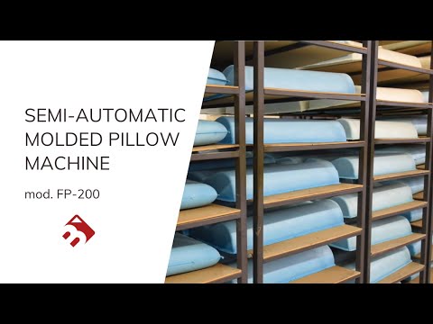 Semi-Automatic Molded Pillow Machine mod. FP-200