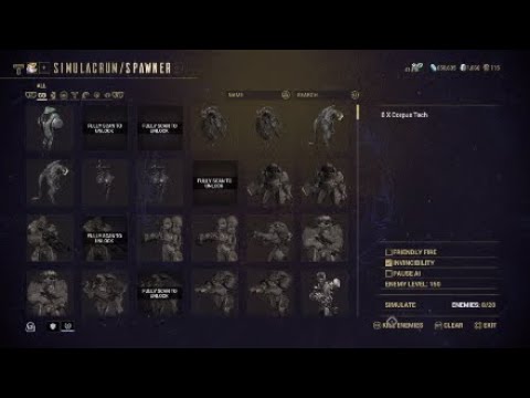 Warframe - MK1 Braton killing a 150 Tech