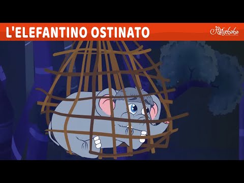 L'elefantino Ostinato✨🐘 Storie Per Bambini Cartoni Animati I Fiabe e Favole Per Bambini