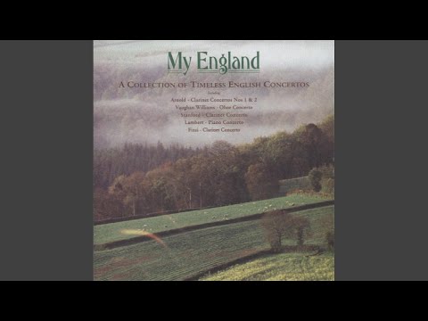 Horovitz: Concertante for clarinet and strings: Andante sostenuto