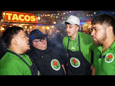 Gemelo becomes a Taquero for a Day with Santea, Benjy and Theo!