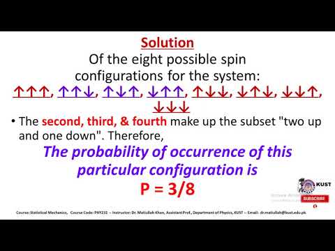 FACULTY241 PHY231 KUST20201 L15 Statistical Ensemble