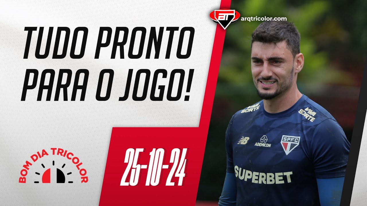 São Paulo FINALIZA preparação e viaja para ENFRENTAR o Criciúma | Bom Dia Tricolor