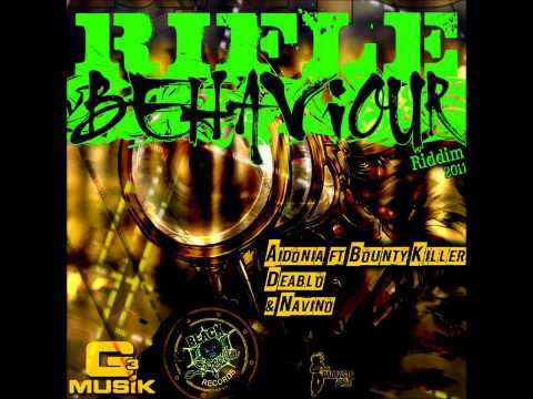 Aidonia & Bounty Killer - Mac 90 (Rifle Behaviour Riddim) BlackSpyda / G3 Musik / J.O.P - Nov. 2011