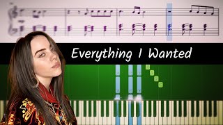 How to play piano part of Everything I Wanted by B