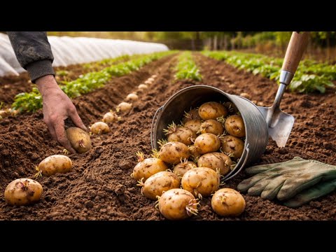 Early potato cultivation - tricks for a higher and earlier yield!