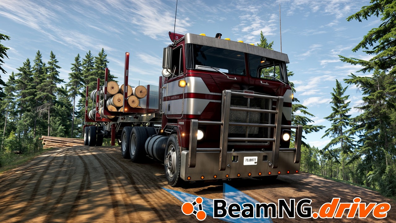 ENCAREI A ESTRADA DE TERRA E FIQUEI ENGANCHADO! - BeamNG RLS #9