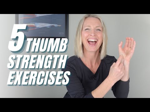 BEST 5 Thumb Strengthening Exercises Follow Along Routine