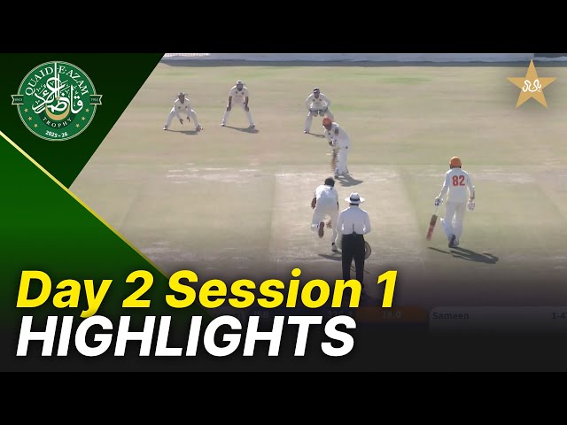 1st Session Highlights | Islamabad Region vs FATA Region | Day 2 | QeAT 2025-26 | PCB | M2P1S