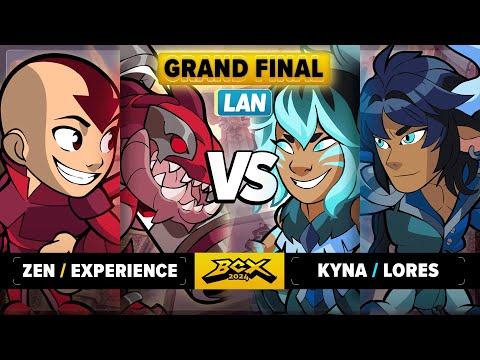 Experience & Zen vs Lores & Kyna - Grand Finals - Brawlhalla World Championship 2024 - LAN 2v2