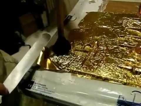 comment appliquer des feuilles d'or
