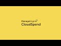 ManageEngine CloudSpend overview - Cloud cost management tool | Save your cloud costs