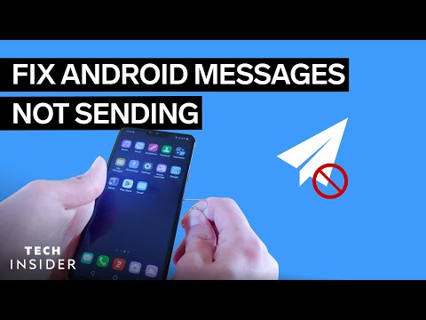 Why Won't Text Messages Send On My Android?