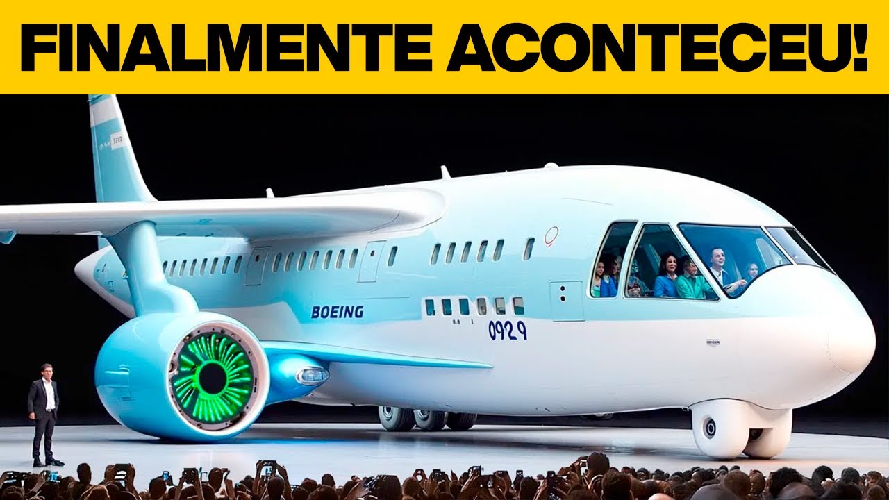 CEO da Boeing: "Este novo avião vai destruir toda a indústria da aviação!"