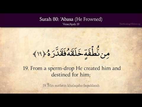download lagu mp3 mp4 Surah Abasa English, download lagu Surah Abasa English gratis, unduh video klip Surah Abasa English