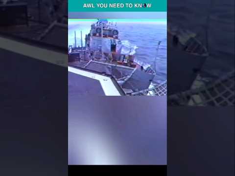 When Soviet Warships Bumped US Navy Warships In 1988 #shorts