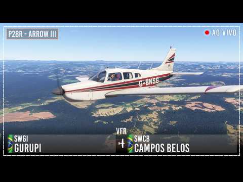 Flight Simulator | VFR Raiz | Gurupi - Campos Belos
