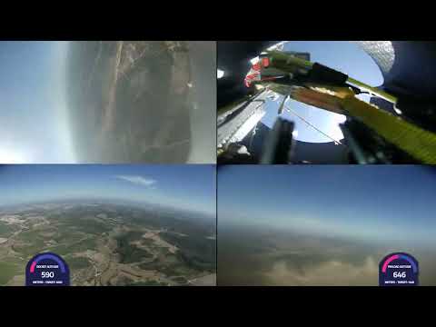 Skyward's Orion at EuRoC 2025 (2nd launch) - 🥉 overall - apogee 2990.6 m - target 18 meters