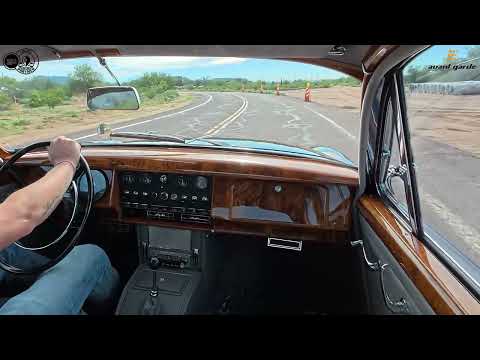 1967 Jaguar Mark II 340 4-Speed Test Drive (External Mic)