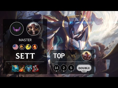 Sett Top vs Jayce - NA Master Patch 12.5