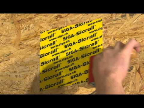 SIGA Sicrall 170 - Sealing injection holes airtightly