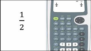TI30XS Multiview Calculator - Change Fractions to Decimals