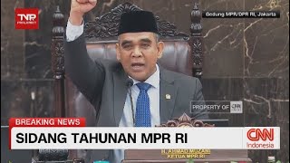 Ketua MPR Ahmad Muzani Buka Sidang Tahunan MPR RI