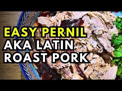 How to Make Pernil | The EASIEST Latin Pulled Roast Pork Recipe Ever!